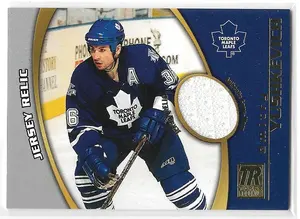 2001-02 Topps Reserve Jersey Relic #TR-DY Dmitry Yushkevich