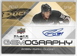 2008-09 Black Diamond Gemography #G-BR Bobby Ryan