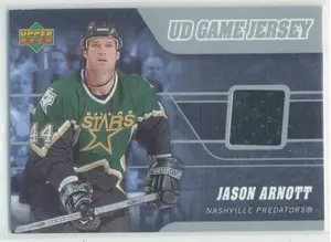 2006-07 UPPER DECK - JASON ARNOTT #J-JA GAME JERSEY