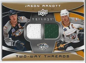 2008-09 Trilogy Two-Way Threads #2W-AR Jason Arnott
