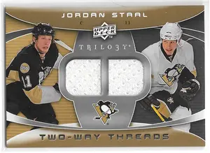 2008-09 Trilogy Two-Way Threads #2W-JS Jordan Staal