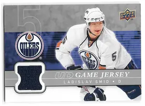 2008-09 Upper Deck UD Game Jersey #GJ-SM Ladislav Smid