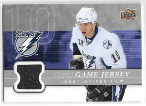 2008-09 Upper Deck UD Game Jersey #GJ-JO Jussi Jokinen