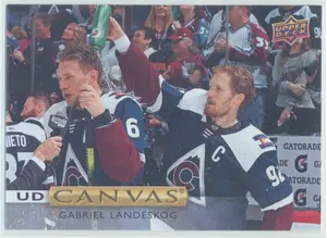 2019-20 UPPER DECK - GABRIEL LANDESKOG #C59 UD CANVAS