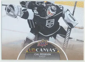 2021-22 UPPER DECK - CAL PETERSEN #C158 UD CANVAS