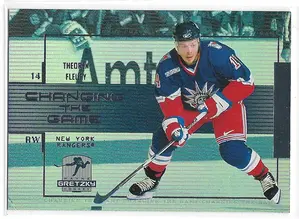 1999-00 UD Wayne Gretzky Hockey Changing The Game #CG-7 Theoren Fleury