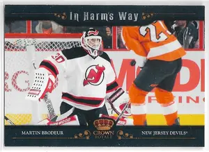 2011-12 Crown Royale In Harm's Way #13 Martin Brodeur