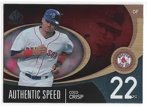 2007 SP Authentic Authentic Speed #AS-14 Coco Crisp