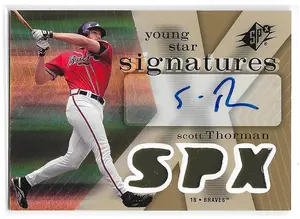 2007 SPx Young Star Signatures #YS-ST Scott Thorman