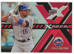 2008 UD X Xponential #X-CB Carlos Beltran