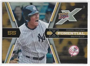 2008 UD X Xponential 3 #X3-HM Hideki Matsui