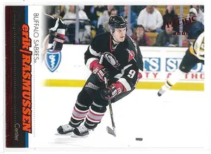 1999-00 Pacific Red #42 Erik Rasmussen