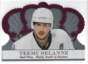 2000-01 Crown Royale Red #3 Teemu Selanne
