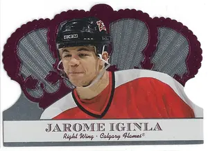 2000-01 Crown Royale Red #18 Jarome Iginla