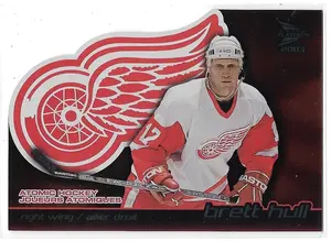 2002-03 McDonald's Prism Platinum Atomic #3 Brett Hull