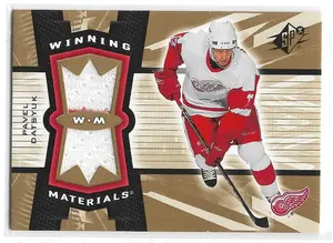 2006-07 SPx Winning Materials #WM-PD Pavel Datsyuk
