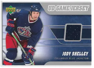 2006-07 Upper Deck UD Game Jersey #J2-SH Jody Shelley