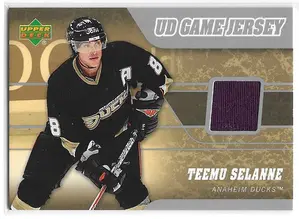 2006-07 Upper Deck UD Game Jersey #J2-TS Teemu Selanne