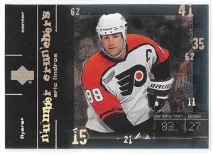 2000-01 Upper Deck Number Crunchers #NC4 Eric Lindros