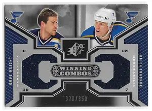 2005-06 SPx Winning Combos #WC-WT Doug Weight & Keith Tkachuk (078/350)