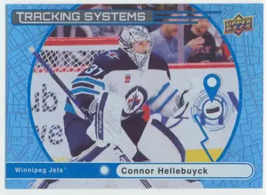 2025-26 UPPER DECK - CONNOR HELLEBUYCK #TS-6 TRACKING SYSTEMS