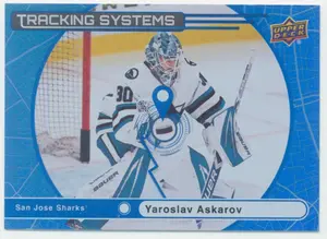 2025-26 UPPER DECK - YAROSLAV ASKAROV #TS-8 TRACKING SYSTEMS