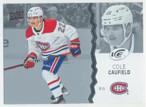 2023-24 UPPER DECK ICE - COLE CAUFIELD #91