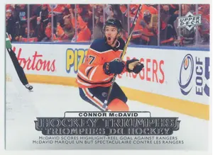 2022-23 TIM HORTONS - CONNOR McDAVID #HT-8 HOCKEY TRIUMPHS