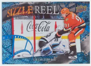 2025-26 UPPER DECK - LEO CARLSSON #SR-17 SIZZLE REEL SPECKLE