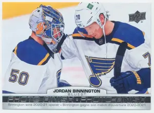 2021-22 TIM HORTONS - JORDAN BINNINGTON #PF-10 PHOTO FINISH