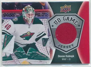 2016-17 UPPER DECK - DEVAN DUBNYK #GJ-DU GAME JERSEY