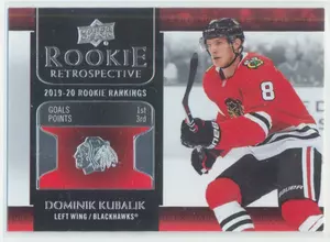 2020-21 UPPER DECK - DOMINIK KUBALIK #RR-1 ROOKIE RETROSPECTIVE