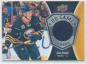2016-17 UPPER DECK - JACK EICHEL #GJ-JE GAME JERSEY