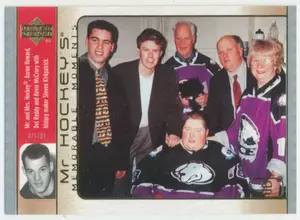 2003-04 UPPER DECK - GORDIE HOWE #GH26 MR. HOCKEY'S MEMORABLE MOMENTS