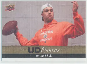 2013-14 UPPER DECK - TAYLOR HALL #C70 CANVAS
