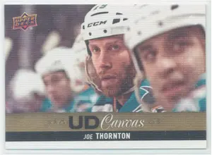 2013-14 UPPER DECK - JOE THORNTON #C84 CANVAS