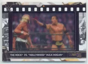 2021 Topps WWE - The Rock/"Hollywood" Hulk Hogan #FS-RH Film Strip