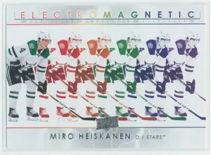 2021-22 UPPER DECK - MIRO HEISKANEN #EM-18 ELECTROMAGNETIC