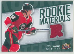 2007-08 UPPER DECK - PETR KALUS #RM-KA ROOKIE MATERIALS