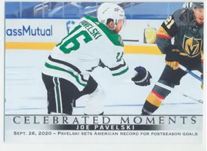 2020-21 SP AUTHENTIC - JOE PAVELSKI #110 CELEBRATED MOMENTS