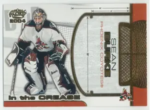 2003-04 PACIFIC - SEAN BURKE #10 IN THE CREASE