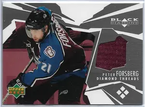 2003-04 Black Diamond Diamond Threads #DT-PF Peter Forsberg
