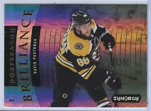 2021-22 Synergy Postseason Brilliance #PB-7 David Pastrnak