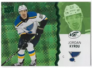 2023-24 Ice Green #24 Jordan Kyrou