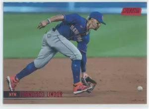 2021 Topps Stadium Club - Francisco Lindor #78 Red Foil Parallel
