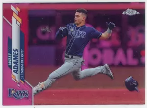 2020 Topps Chrome - Willy Adames #179 Pink Refractor Parallel