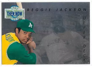1993 Upper Deck Then & Now #TN16 Reggie Jackson