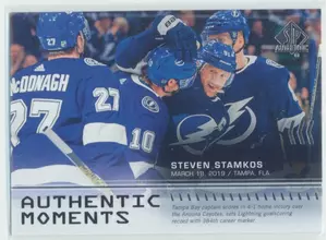 2019-20 SP AUTHENTIC - STEVEN STAMKOS #105 AUTHENTIC MOMENTS