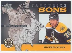 2008-09 UPPER DECK - MICHAEL RYDER #FS11 FAVOURITE SONS