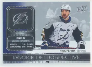 2023-24 UPPER DECK - NICK PERBIX #RR-15 ROOKIE RETROSPECTIVE